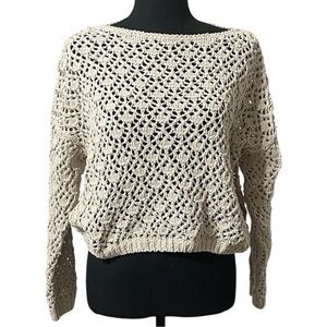 Moon & Madison Crochet Sweater